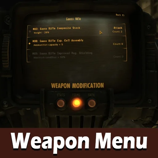 The Weapon Mod Menu